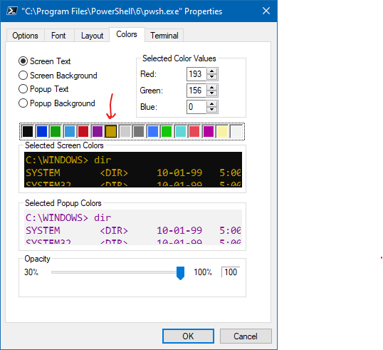 Command colors in 6.2.4 are different from 5.1. How to customize colors ...
