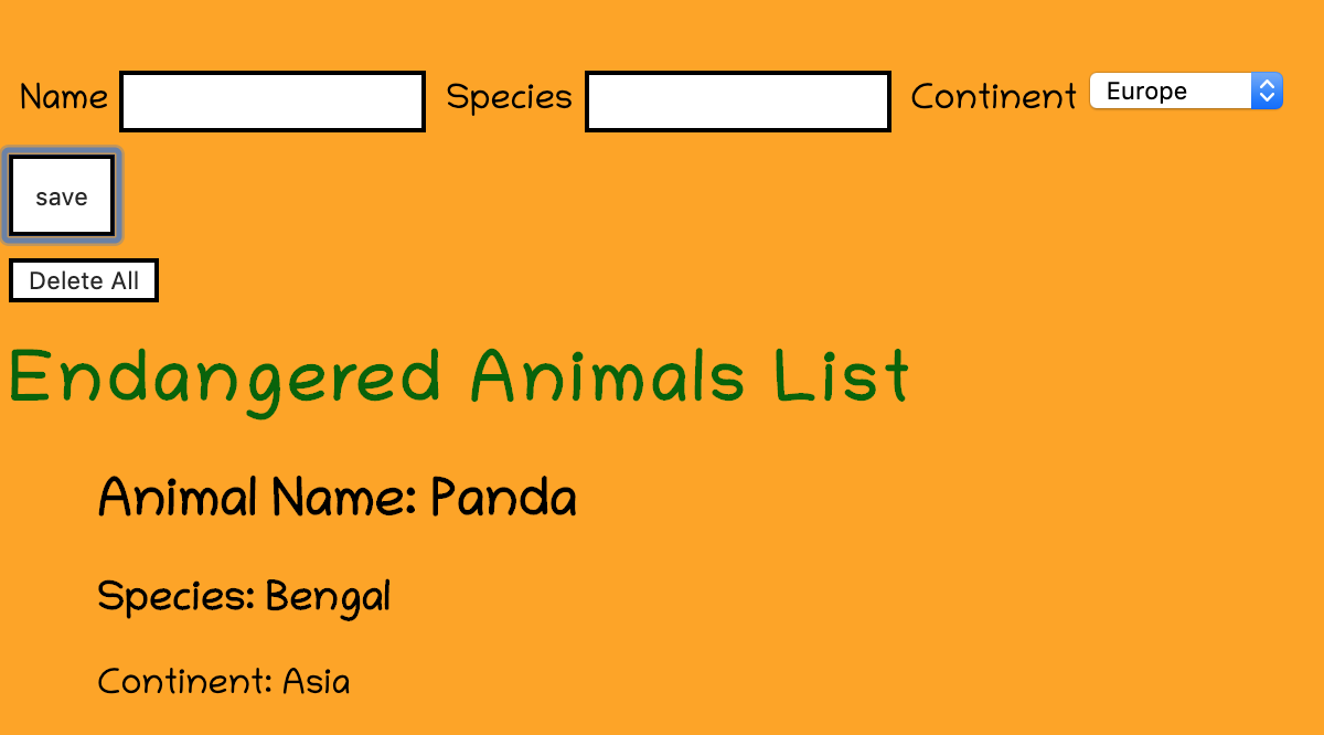 GitHub - neilmcdonagh1985/animal_list_app: A simple Vue/Javascript ...