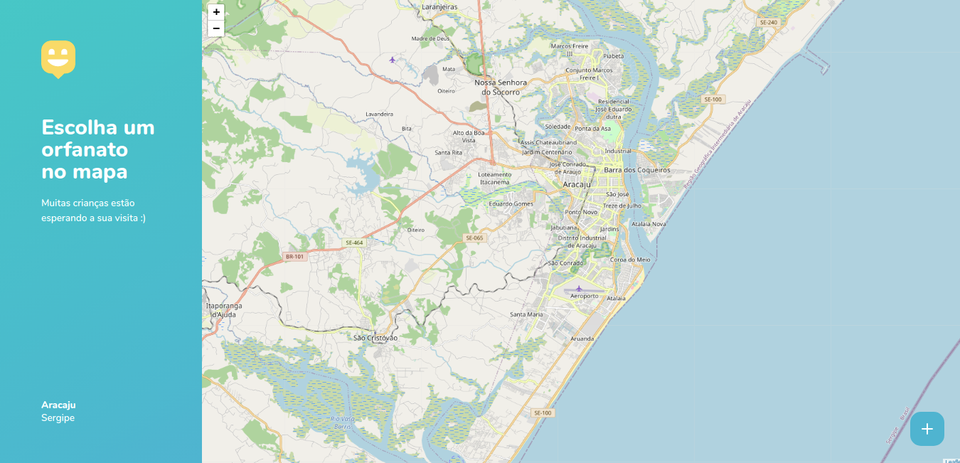 Página do mapa
