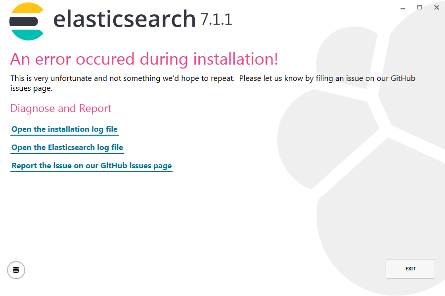elasticsearch 7.1.1 error during installation · Issue #305 · elastic ...