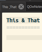 does not render correctly in the tab's title/name · Issue #2135 · pbek ...