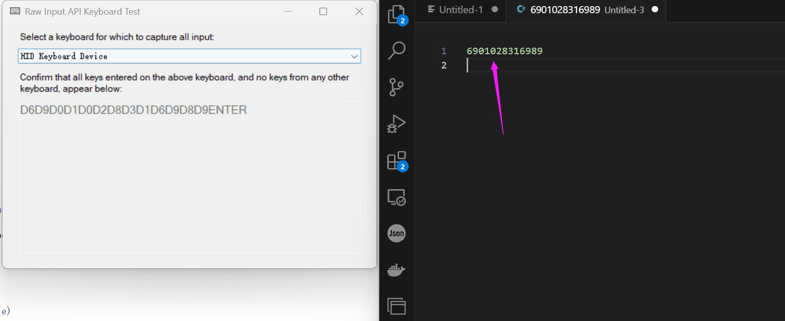 Can you screen the information received from the keyboard to prevent it