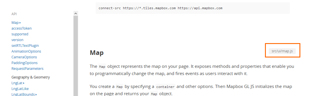 Doc - strange link to Github sources · Issue #7307 · mapbox/mapbox-gl ...