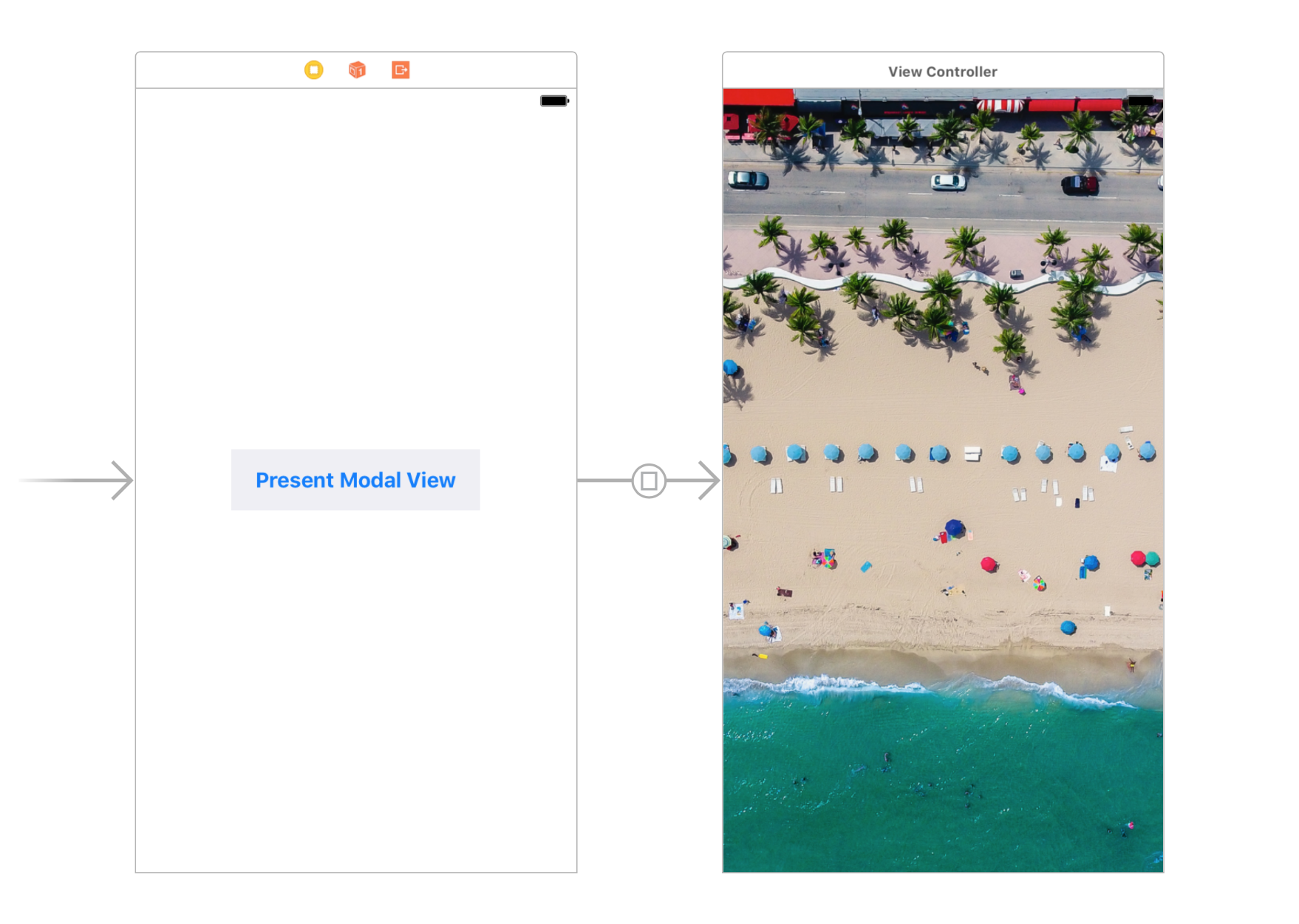 GitHub - naoyawatanabe/SwipeToDismissViewController