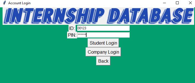 GitHub - Pmac101/Internship_Database: Internship database desktop ...
