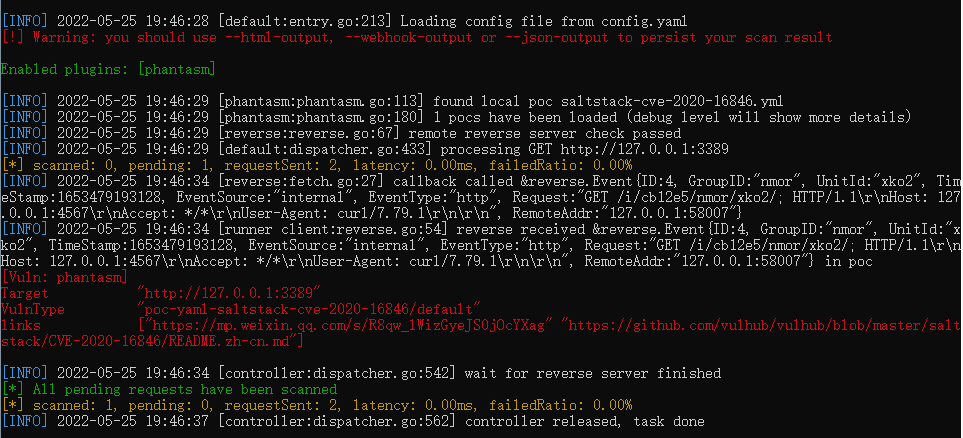 反连平台POC由于超时而漏报 · Issue #1623 · chaitin/xray · GitHub