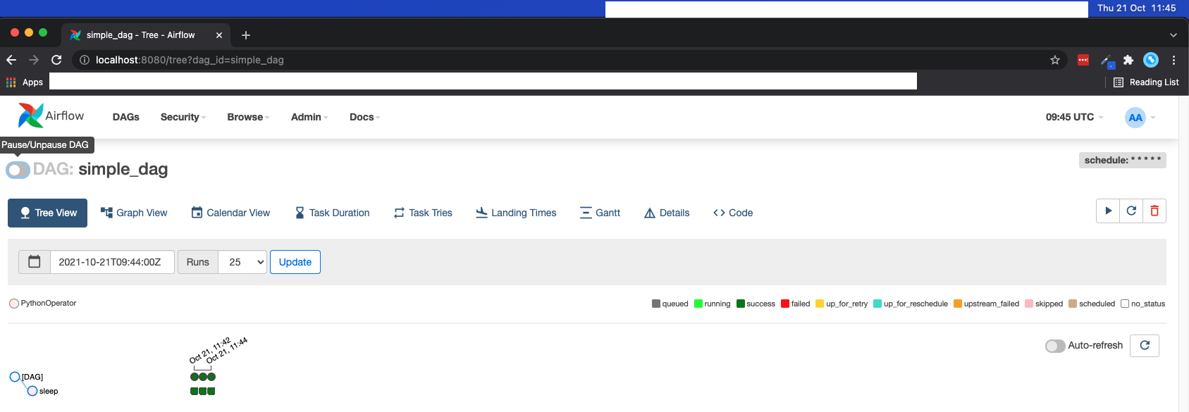 Airflow 2.2.0 catchup=False not working · Issue 19126 · apache/airflow · GitHub