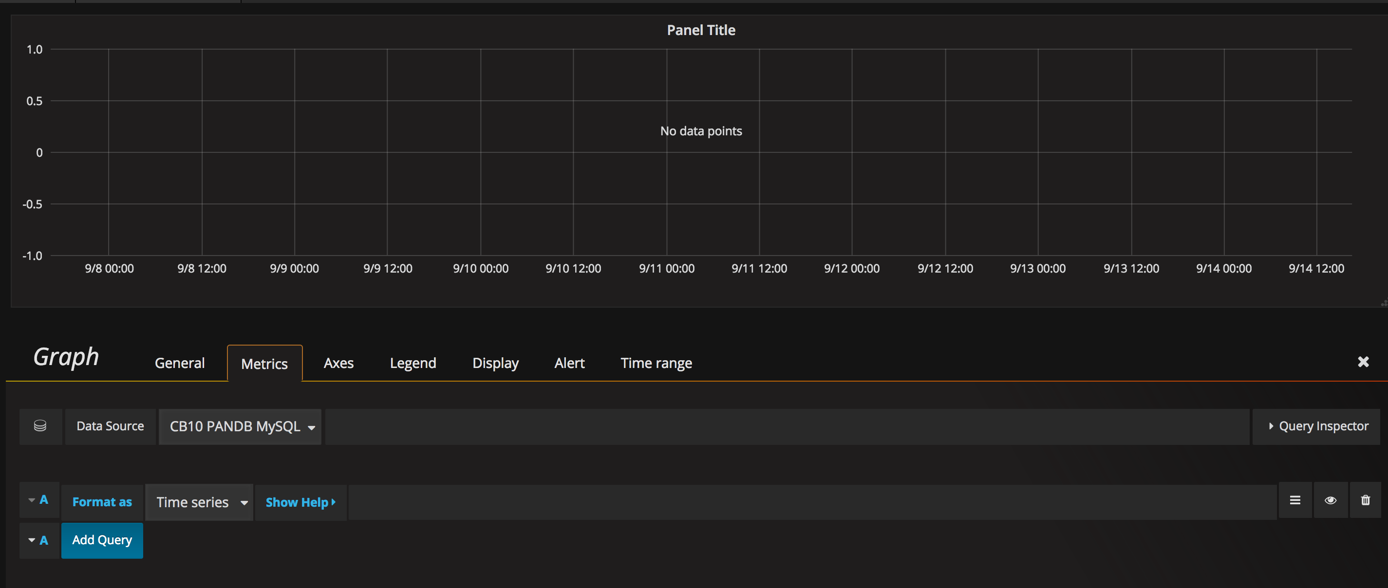 Query Editor for MYSQL metric is missing · Issue #9253 · grafana ...