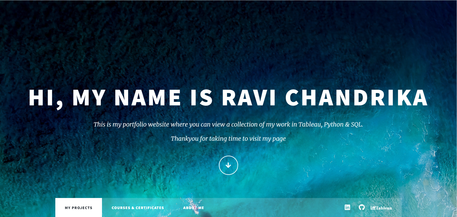 portfolio website