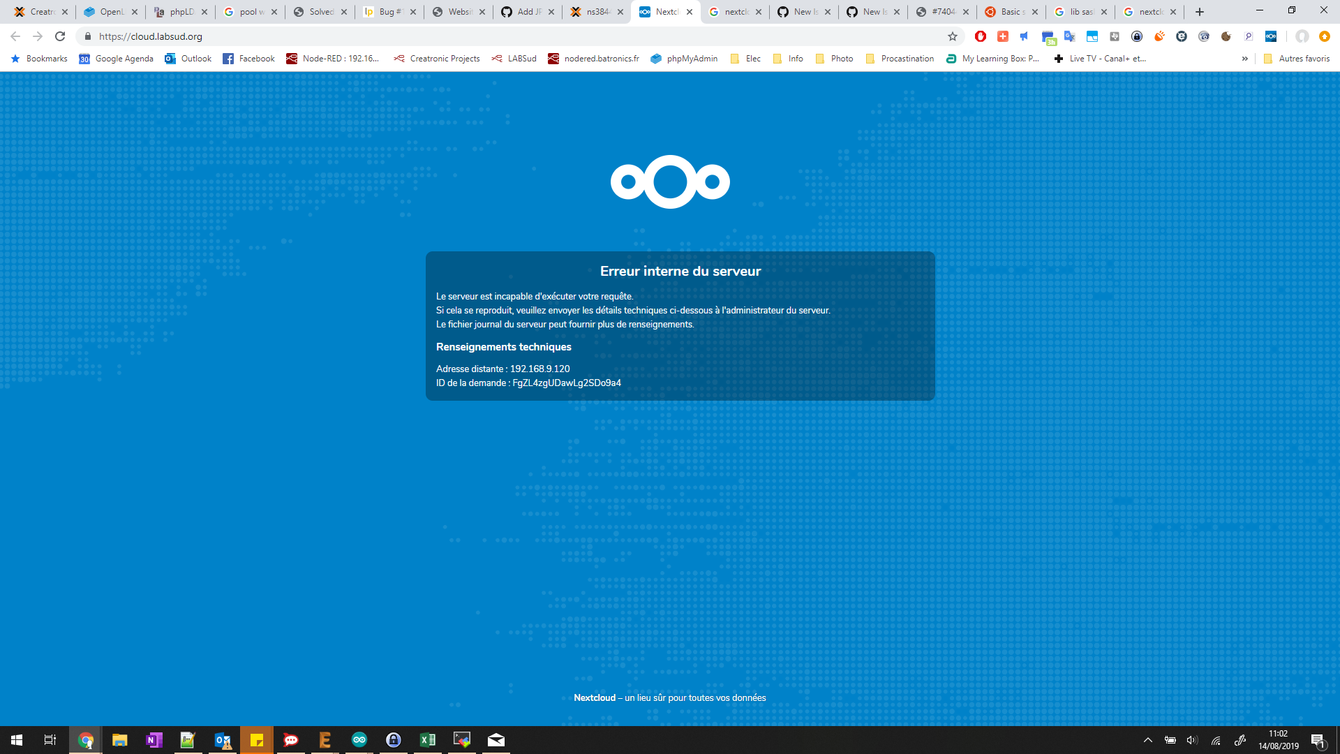 Can't login - 500 error - sasl2 library missing · Issue #1089 ...