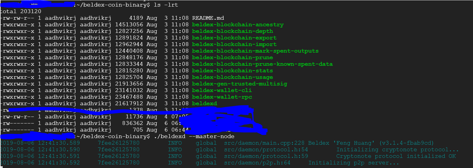 Master node not registering to network after updating code from 3.1.3 ...