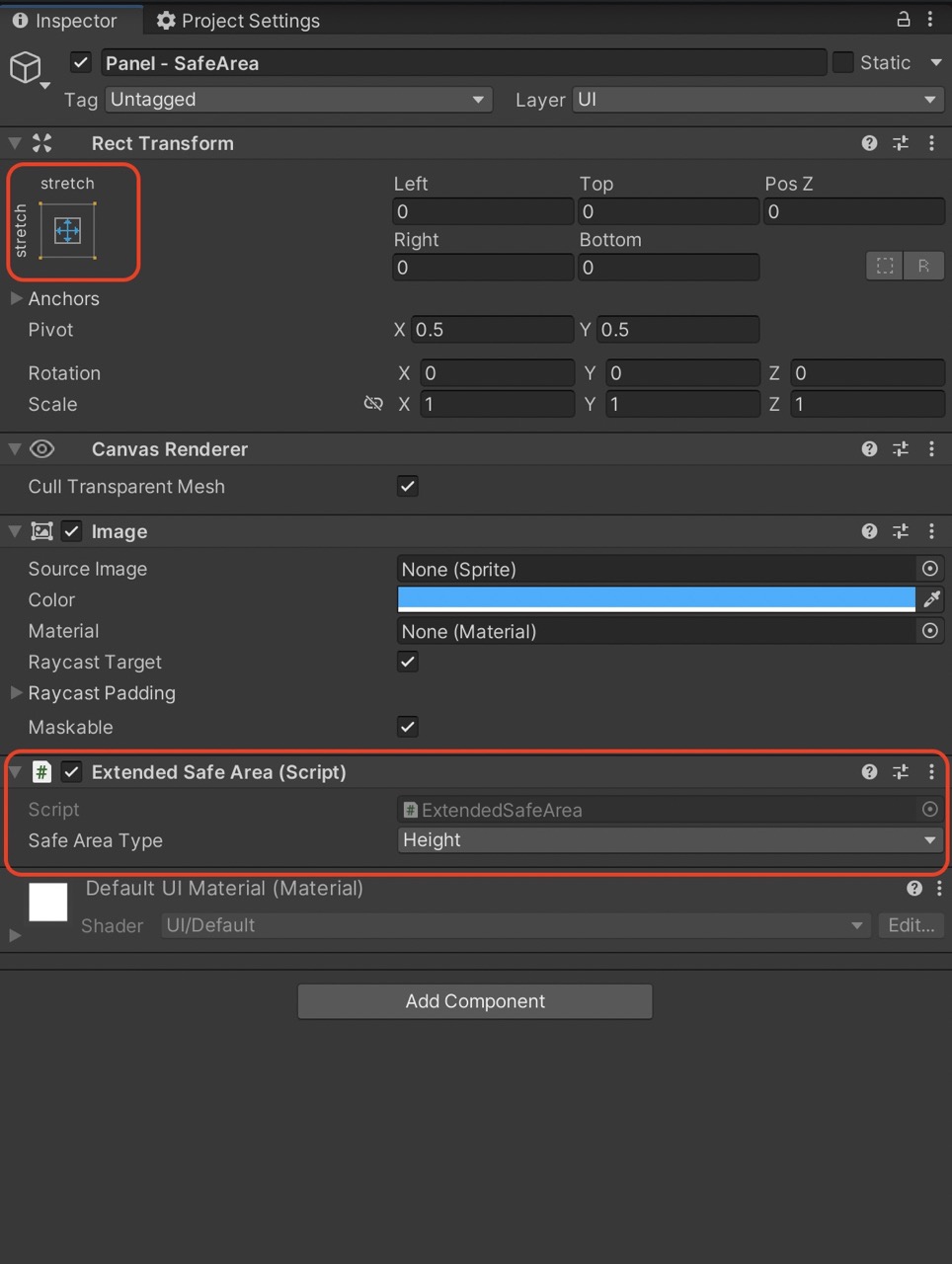 GitHub - SimpleUnityPlugins/ExtendedSafeArea: Safe area plugin with ...