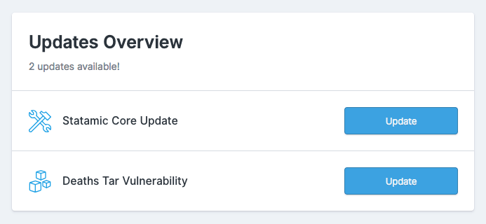 Updater widget · Issue #229 · statamic/cms · GitHub