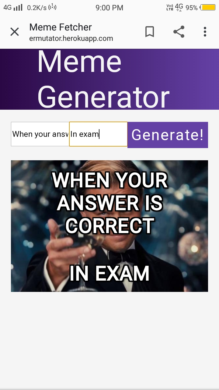 Any Meme Random Generator GitHub - shreyrai99/react_meme_permutator: A website made from React ...
