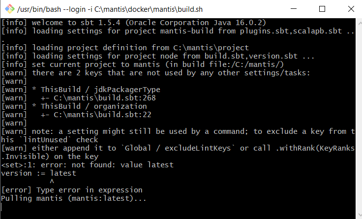 docker/build · Issue #1125 · input-output-hk/mantis · GitHub