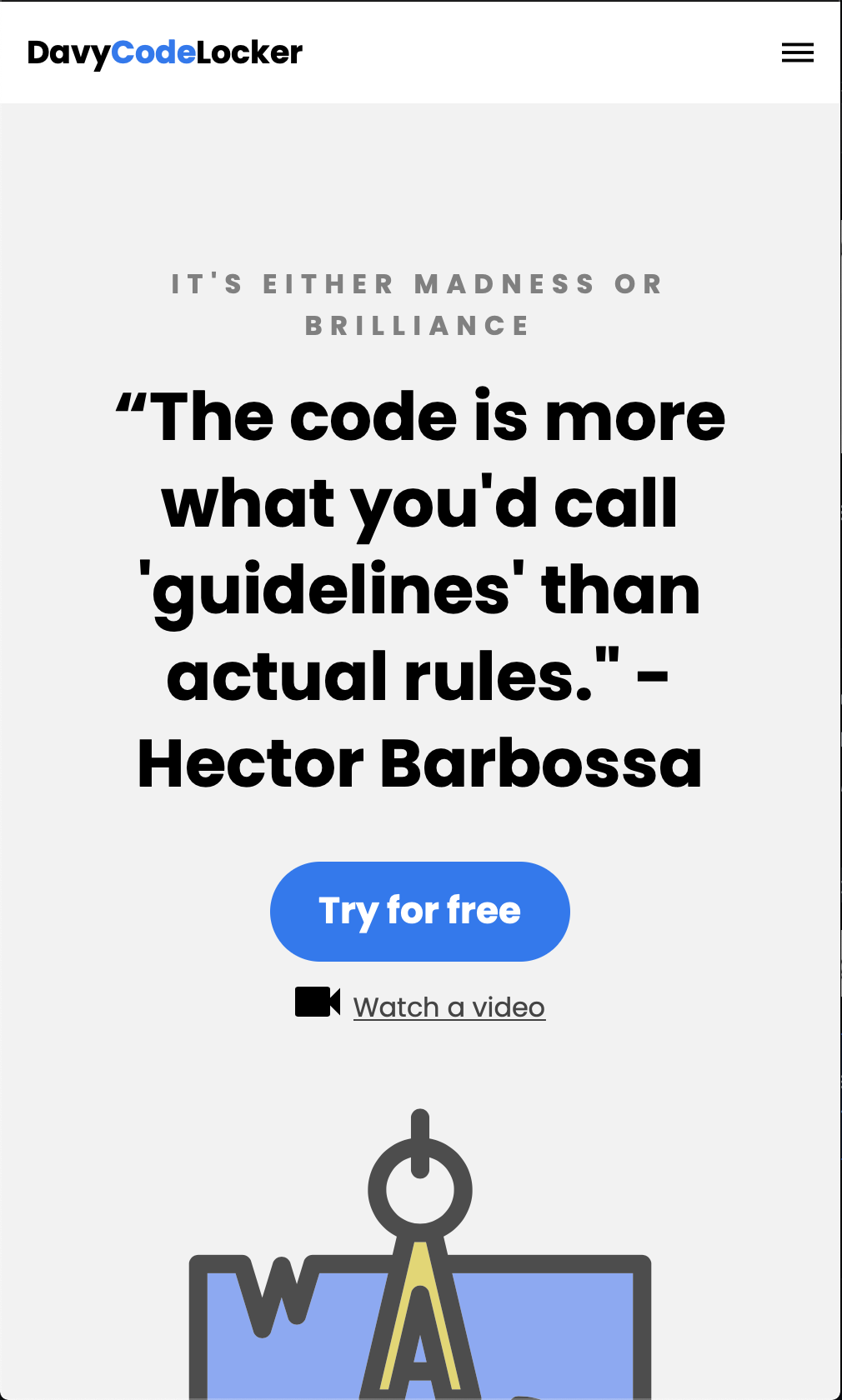 GitHub - carltonkess/DavyCodeLocker: HTML and SCSS mobile and desktop ...