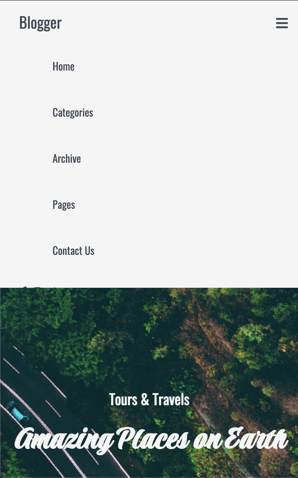 GitHub - carltonkess/Blog-Template: Responsive Blog Template using HTML ...