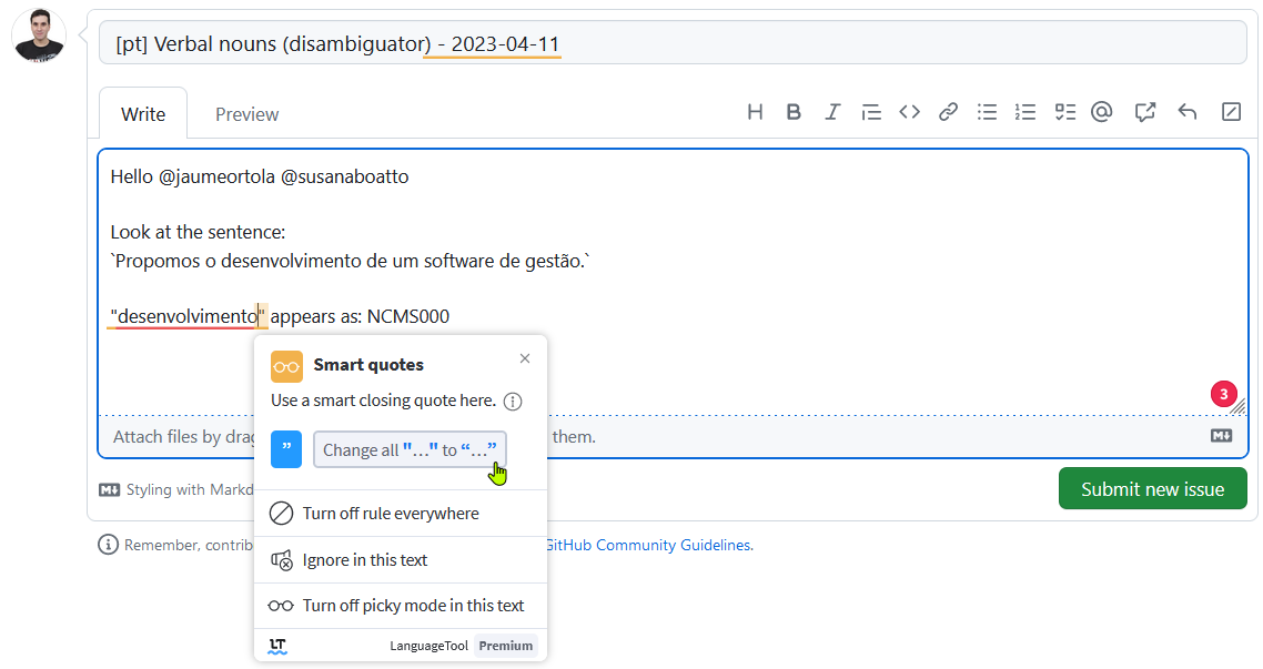 [pt] Commas autoreplacement in Java · Issue 8213 ·