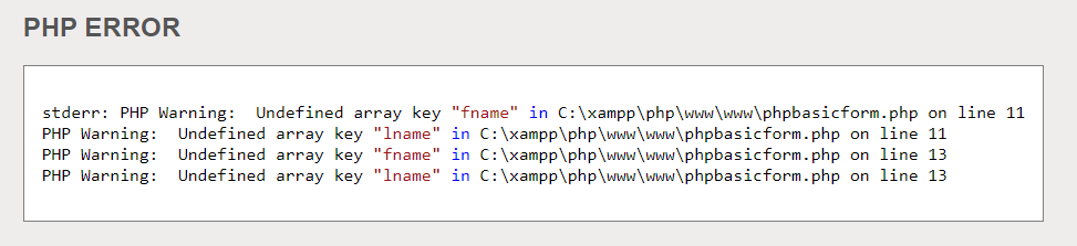 PHP Undefined Array Key · yandeu five-server · Discussion #81 · GitHub