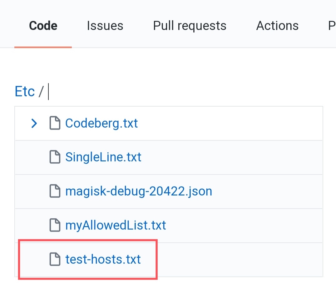 For your hosts sources from Github, use a redirected githubusercontent ...