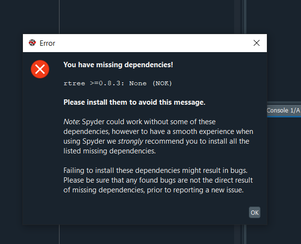 missing dependencies rtee>0.8.3 while starting · Issue #11379 · spyder ...