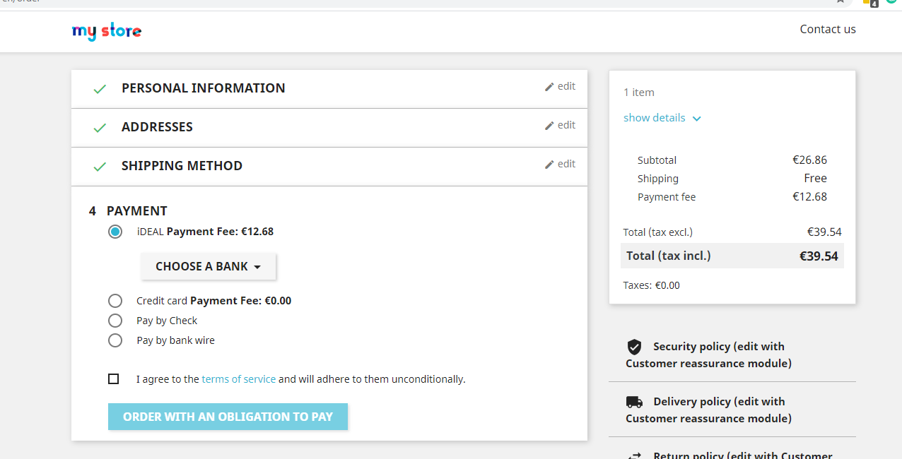 Payment fees · Issue #18473 · PrestaShop/PrestaShop · GitHub