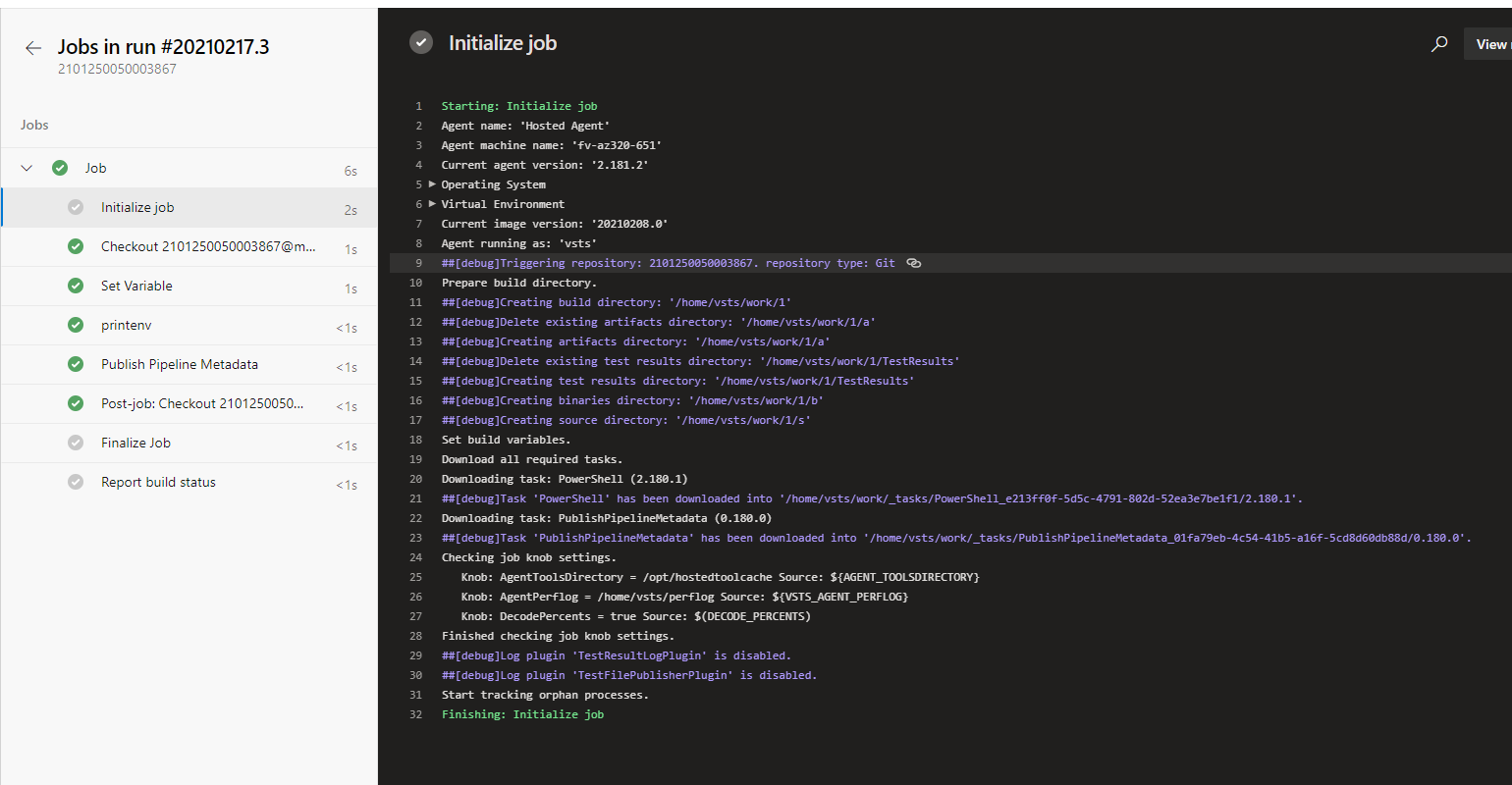 New issue | DECODE_PERCENTS is not working on Azure devops agent ...