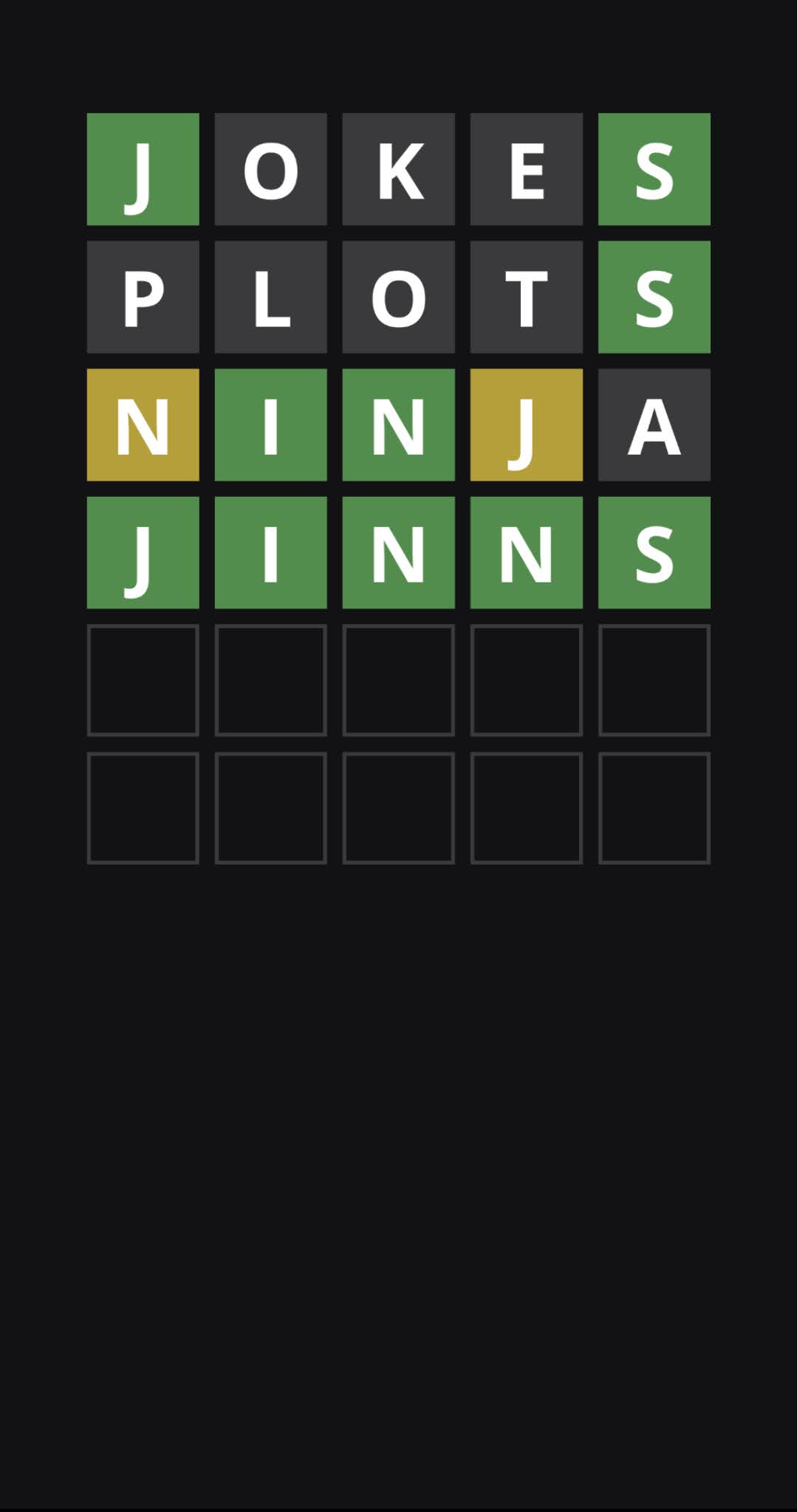 GitHub - BankSinatra/Wordle: It's a Wordle clone on Android!!