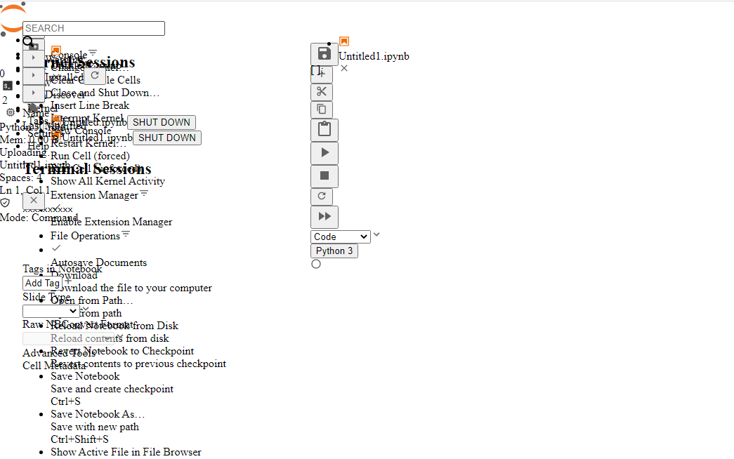 jupyterlab without styling