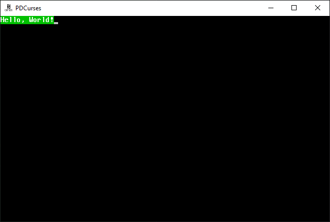 Sdl Color SDL 2 Colors not working · Issue #114 · wmcbrine/PDCurses · GitHub