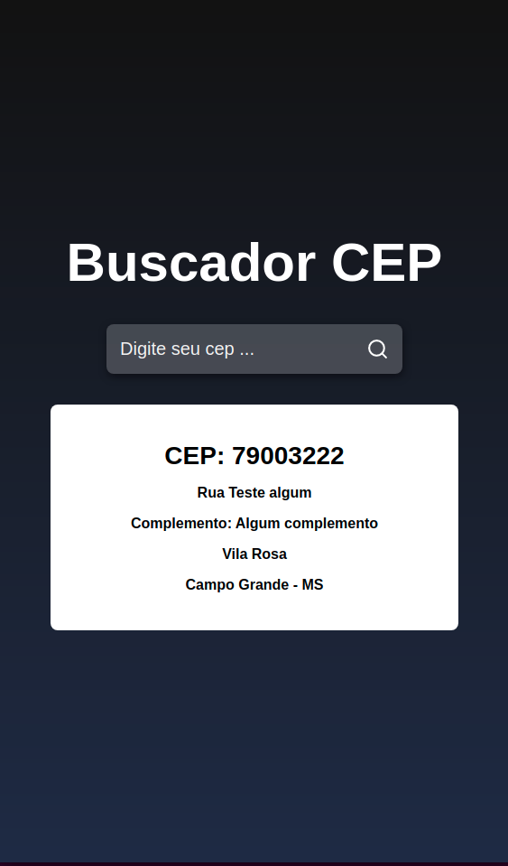 GitHub - uchoamaster/buscaCepReactJs: Busca Cep com ReactJS
