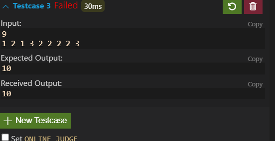 Same test case being shown as both passed and failed on running ...