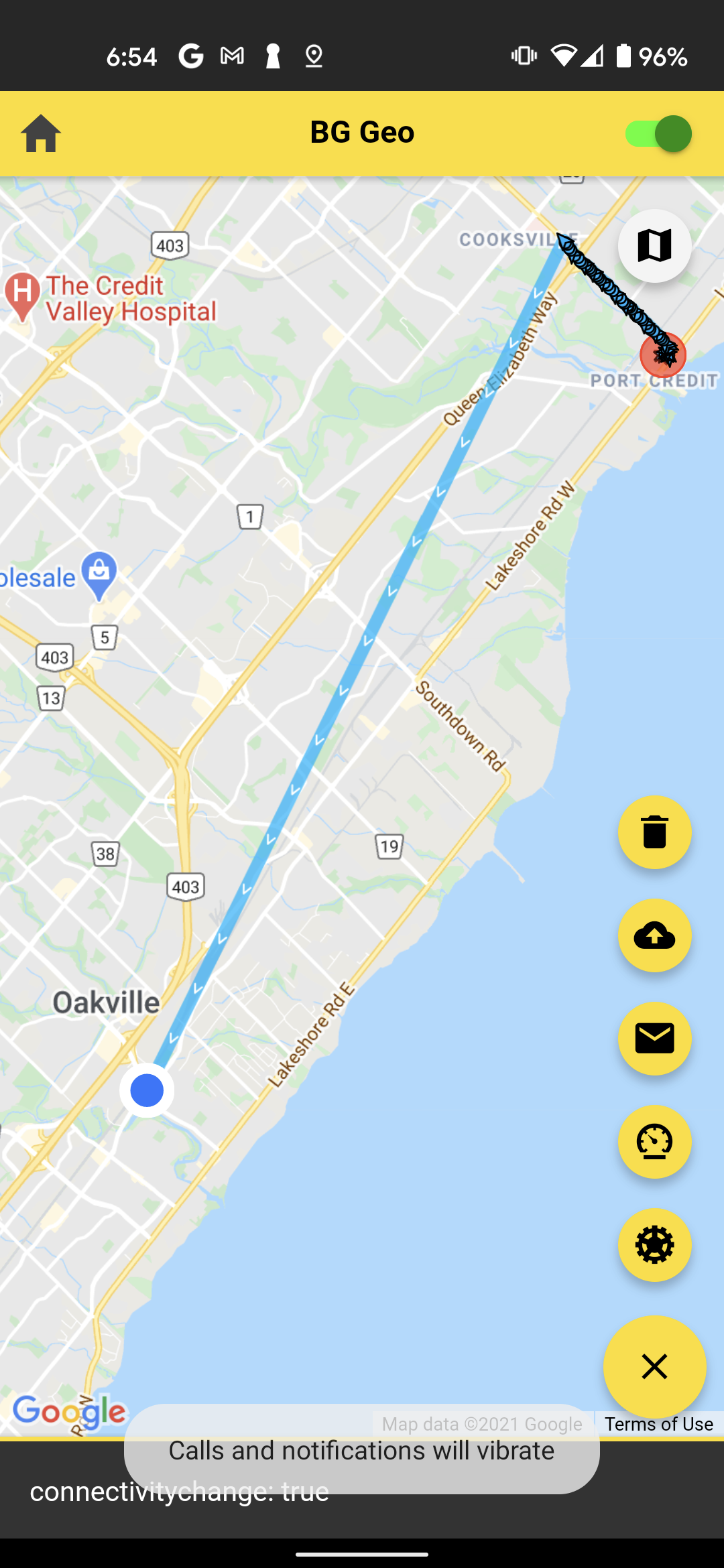 Pixel 4a tracking stops after a few hundred meters (edgecase) · Issue