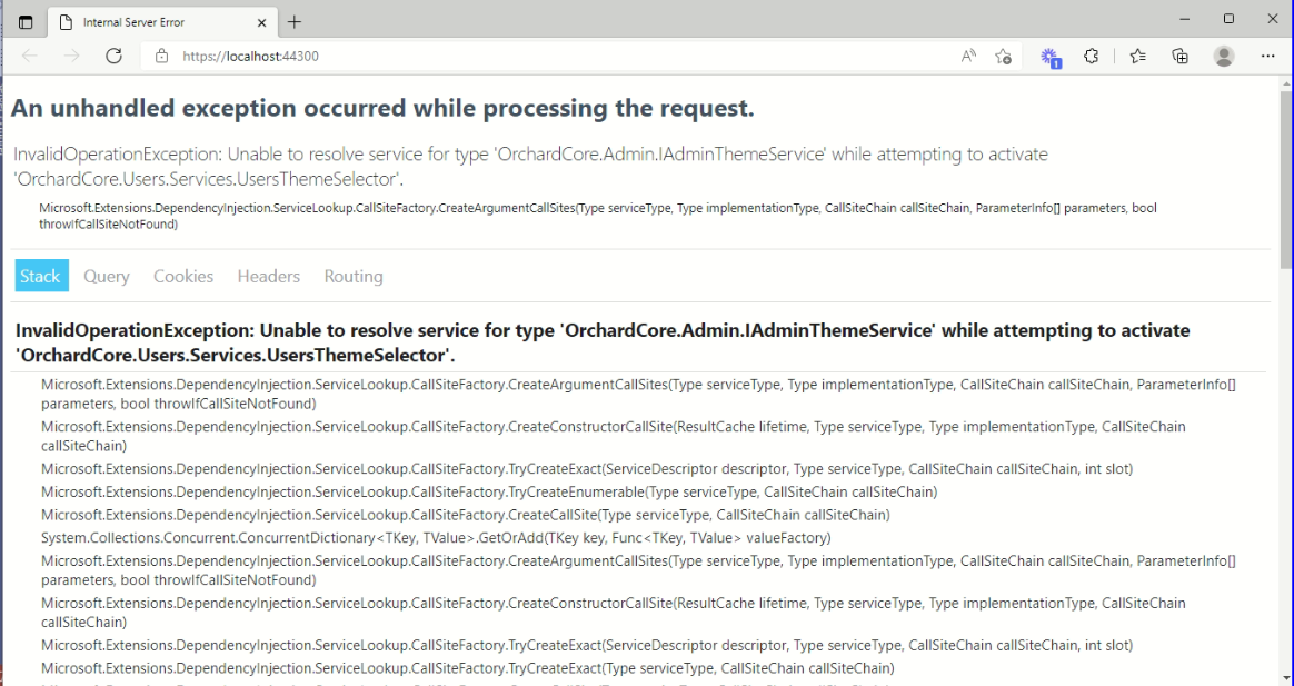 Theme selector issue · OrchardCMS OrchardCore · Discussion #11577 · GitHub