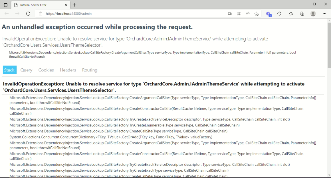 Theme selector issue · OrchardCMS OrchardCore · Discussion #11577 · GitHub