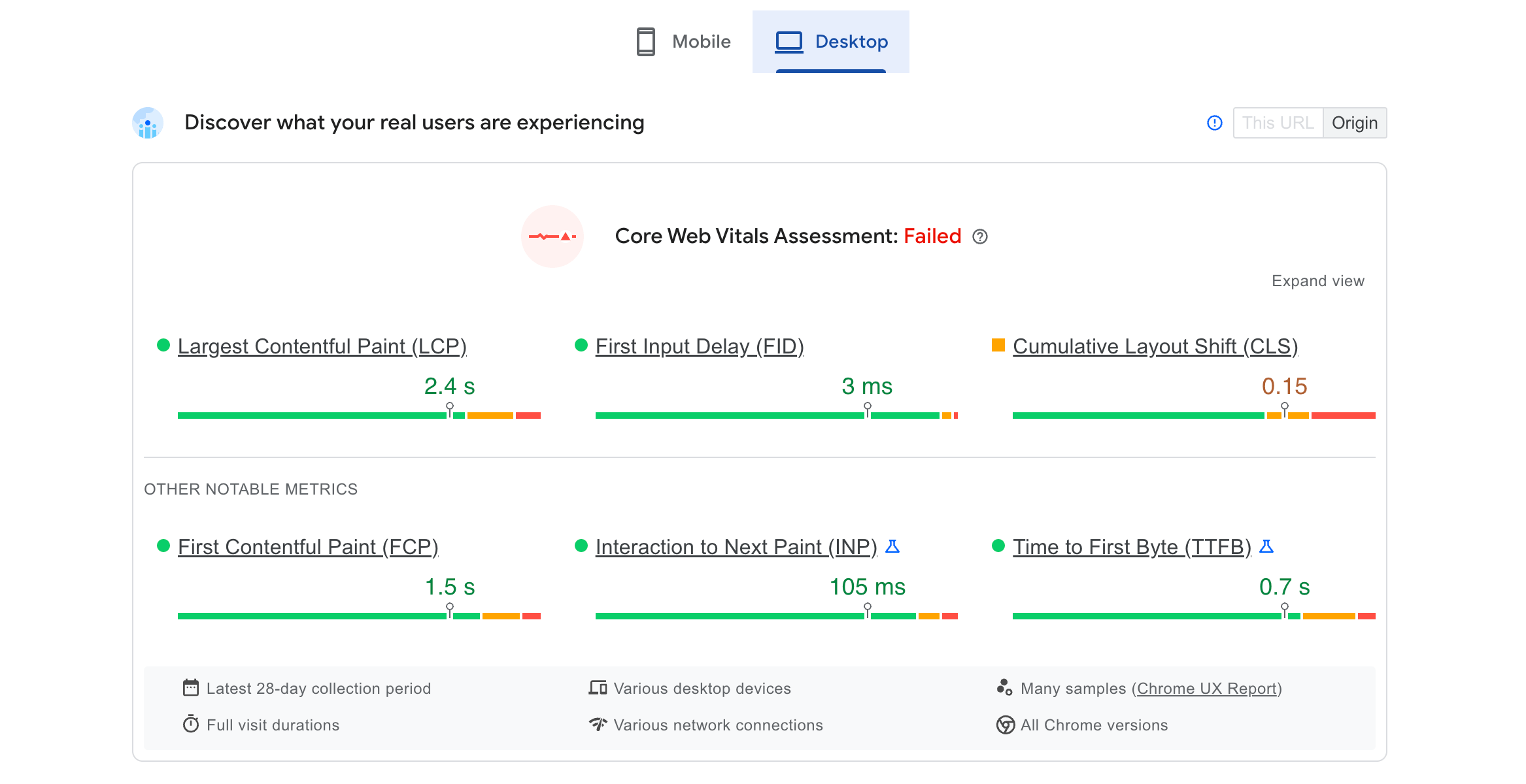 CLS and LCP registering high scores on desktop on wiki page · Issue