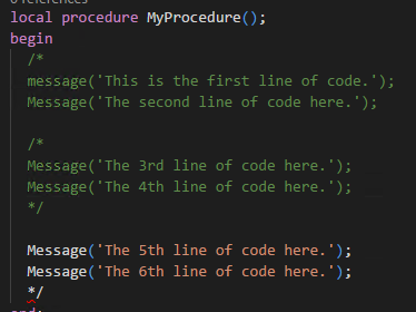 Issue with nested block comments · Issue #406 · microsoft/AL · GitHub