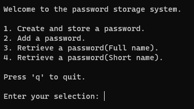 GitHub - omerahat/Password-Storage-System