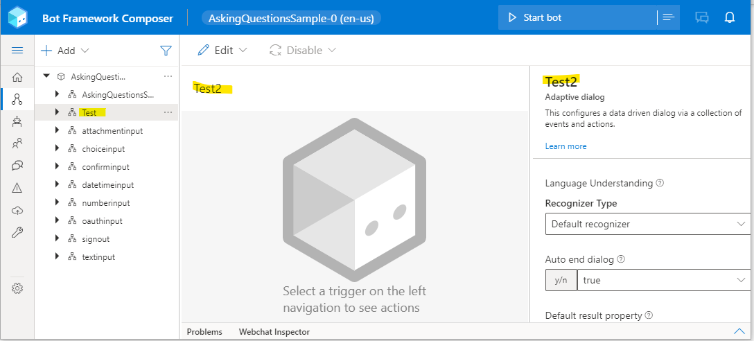 Dialog name does not update in the Navigation Pane when changed in the ...