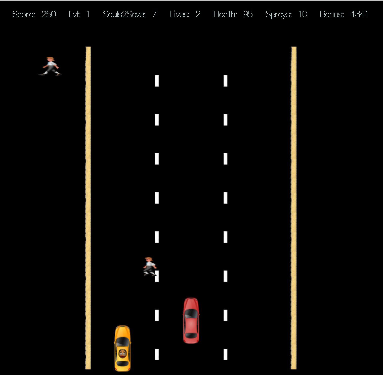 GitHub - proudjiao/GhostRacer: Dodge Car Game 2D