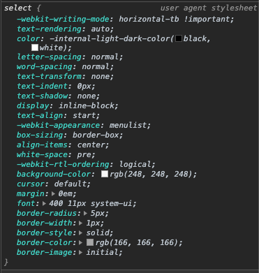 Dropdown base font-size increased on Insiders · Issue #103185 ...