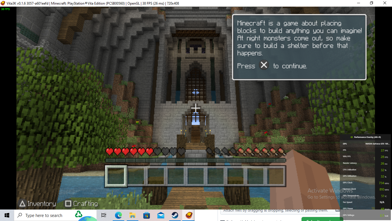 Minecraft: PlayStation Vita Edition [PCSB00560] · Issue #1372 