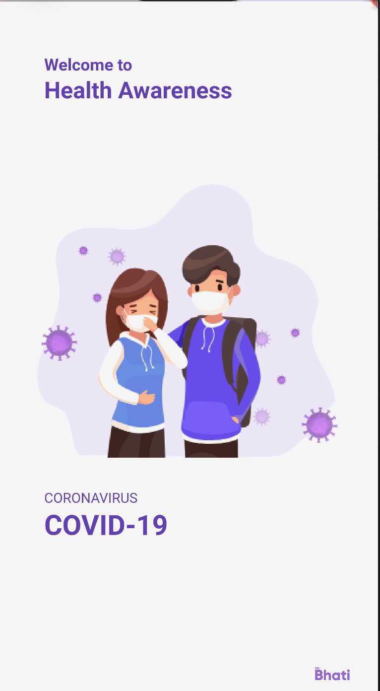 GitHub - MrBhati/Covid-19-Awareness: Covid-19 Awareness Android & ios ...
