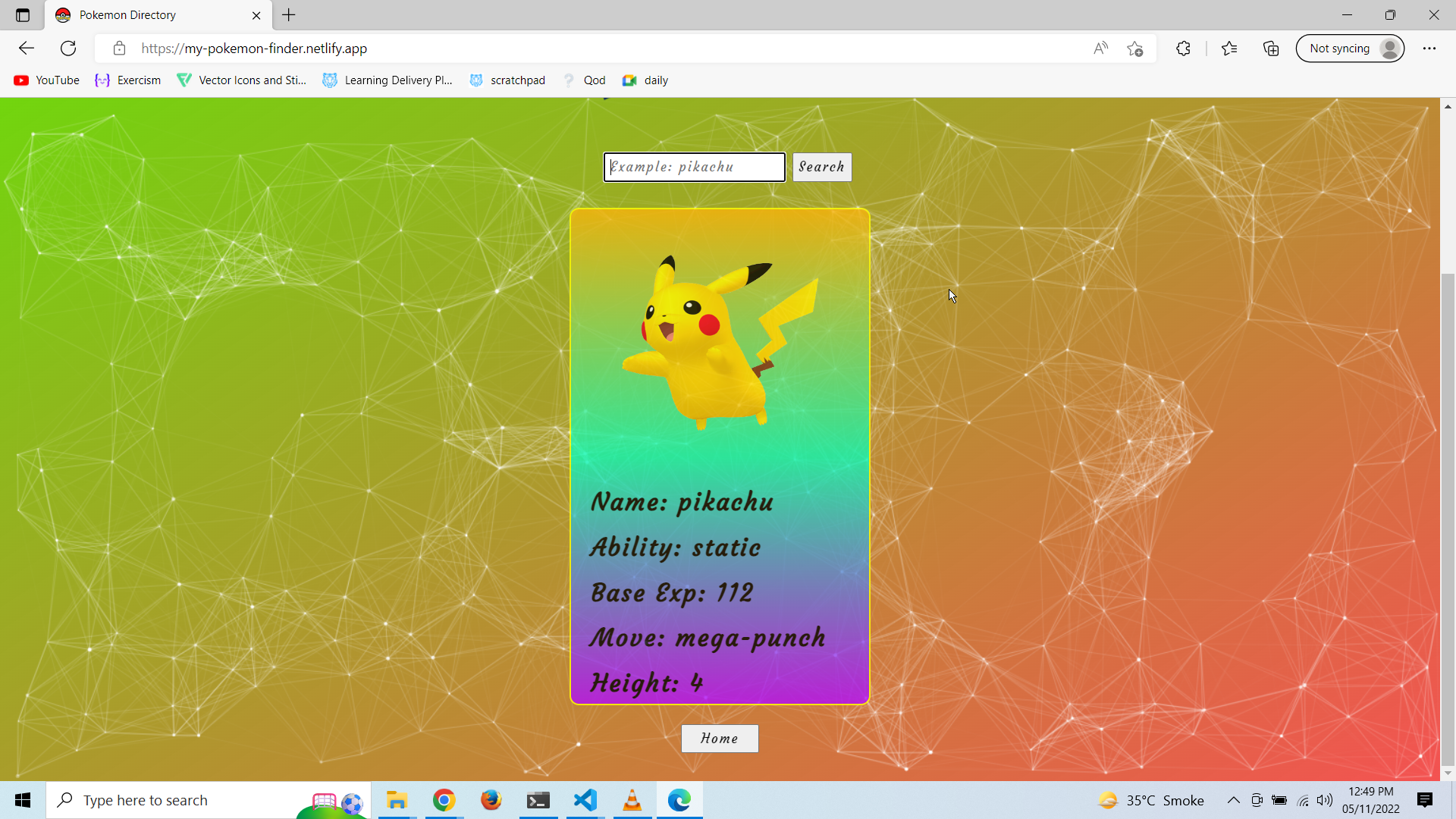 GitHub - maazkhan77/Pokemon-finder