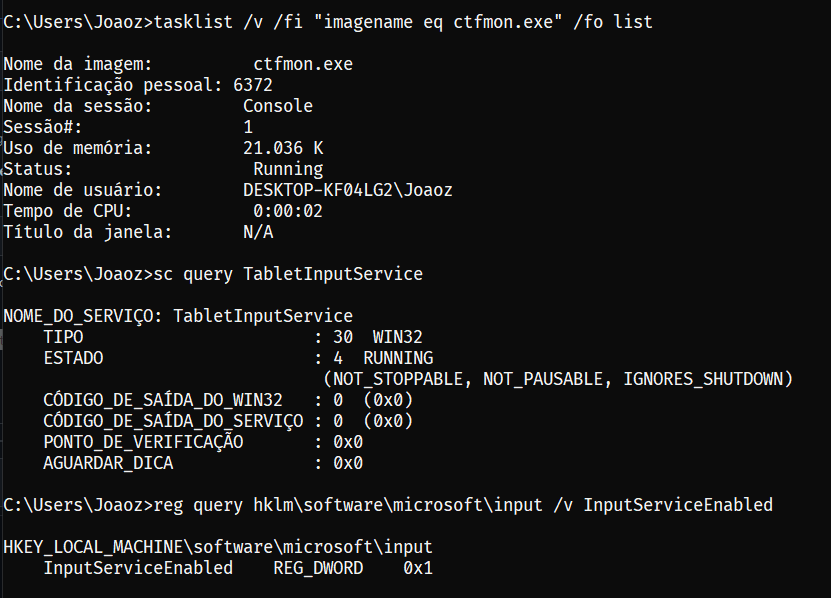 Terminal not accepting keyboard input in Windows 10 · Issue 8045