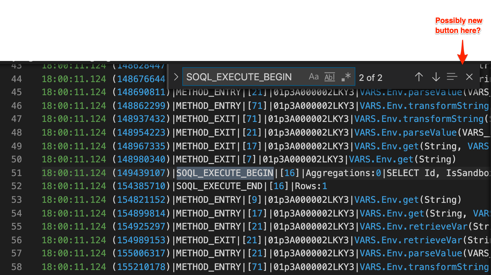 Find in File filter unmatched lines · Issue 101649 · microsoft/vscode