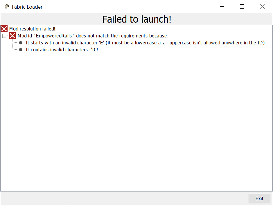 Ошибка failed to launch. Can not. ошибка в майнкрафте this server has mods that require. fabric loader. optifabric.