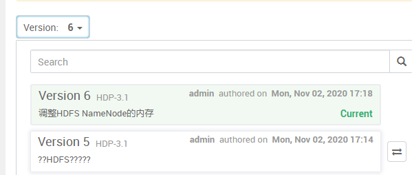 ambari serviceconfig in web page shows illegal-fixed