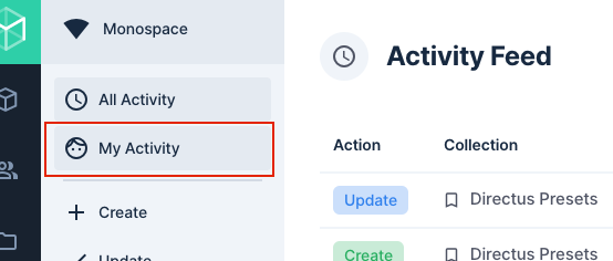 Hangs on "My Activity" · Issue #3768 · directus/directus · GitHub