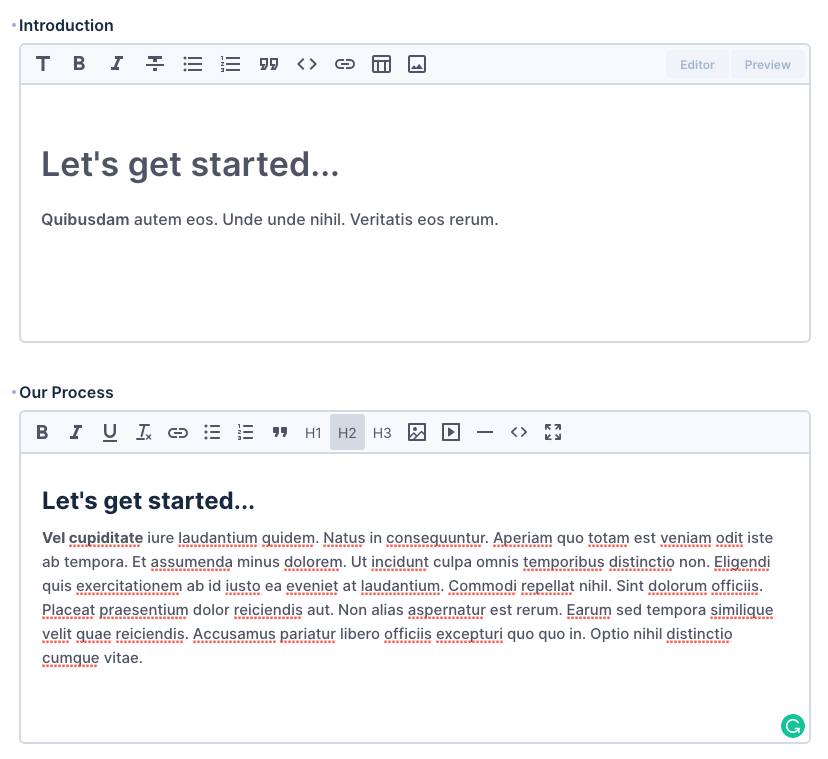 Markdown Interface Updates · Issue #9167 · directus/directus · GitHub